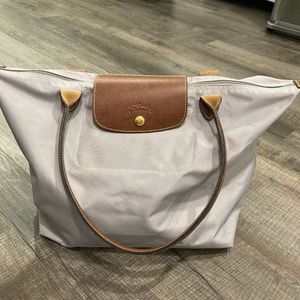 Gray Longchamp Le Pilage - Large